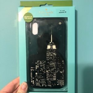 KateSpade Empire State phone case glow in the dark